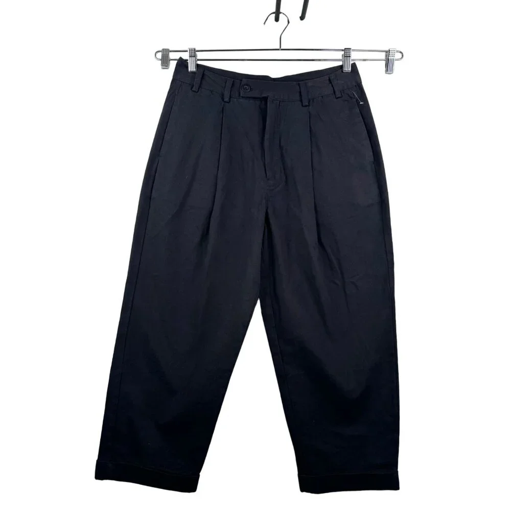 Free People Needed‎ breaking Trousers oversized baggy black sz 6